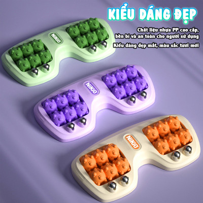 Dụng Cụ Massage Bàn Chân Bấm Huyệt Nikio NK-05C - Massage Cơ Bắp Giúp Giảm Đau Và Thư Giãn Toàn Thân