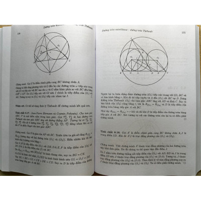 Sách - Một số chủ đề hình học phẳng dành cho học sinh chuyên Toán (MIO KL)