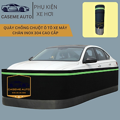 Quây Chống Chuột Ô Tô, Lưới chống chuột ô tô dành cho xe 4-5-7 chỗ chân inox 304 Kèm Dây Cáp và Khóa - Hàng Chính Hãng