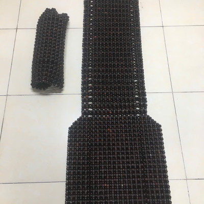 Đệm ghế ô tô hạt gỗ trắc 12 ly Demtrac12