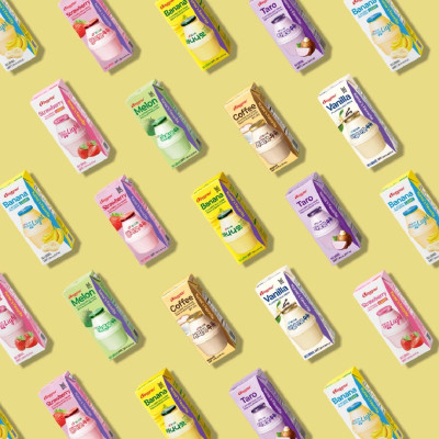 Thùng 24 hộp Sữa vị cà phê 200ml nhãn hiệu Binggrae