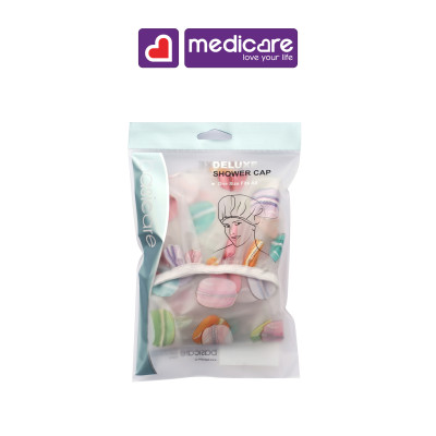 Mũ tắm BASICARE bánh macaron 2331