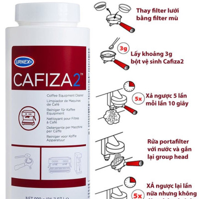 Bột vệ sinh máy pha cà phê Cafiza 2