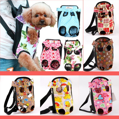 (Giao mẫu ngẫu nhiên) - Địu thú cưng - balo đeo chó mèo đi dạo dễ thương