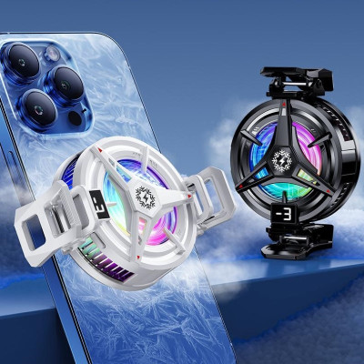 Tản nhiệt sò lạnh Led TL07 Gaming siêu mát cho điện thoại hàng nhập khẩu