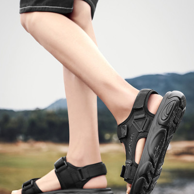 Giày Sandals đế bằng - GDS9033, giày êm nhẹ, đế chống trơn, trượt , chống mòn