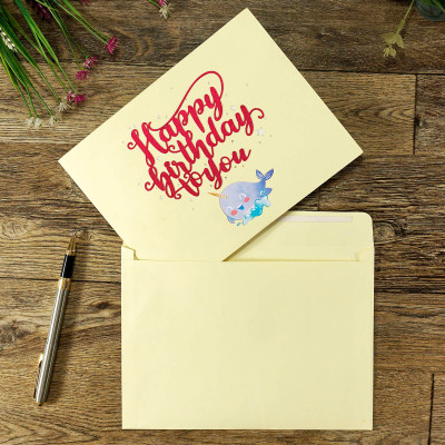 Thiệp 3D Pop Up Cá Voi & Bong Bóng Sinh Nhật – Thiệp Chúc Mừng Sinh Nhật Dễ Thương, Độc Đáo, B24