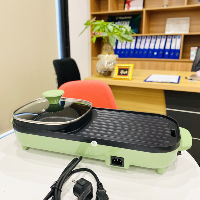 Bếp lẩu nướng điện đa năng Nagakawa NAG3104 (1500W) - Hàng chính hãng