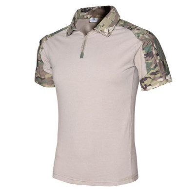 Áo thun combat ngắn tay_dã ngoại_leo núi_thám hiểm