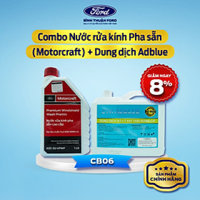 [COMBO GIÁ HỜI] Nước Rửa Kính Ô Tô Pha Sẵn 1L + Dung Dịch Xử Lý Khí Thải Động Cơ Ô Tô CTK ADBLUE 1811 10L