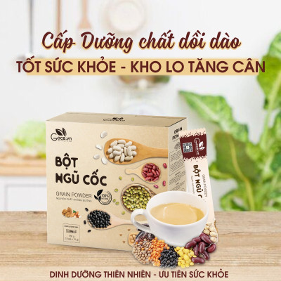 Bột ngũ cốc dinh dưỡng Goce - 180g (18 gói x 10g)