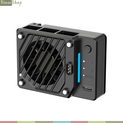Ulanzi CU01 - Bộ Quạt Tản Nhiệt Di Động 3 Cấp Độ, Tích Hợp Pin Dành Cho Máy Ảnh DSLR - Hàng chính hãng