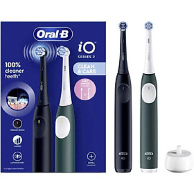 Set 2 Bàn chải đánh răng điện Oral-B iO Series 2 Hàng chính hãng