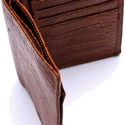 Ví nam da bò vân cá sấu Huy Hoàng kiểu đứng nhiều màu HT2119-20-21