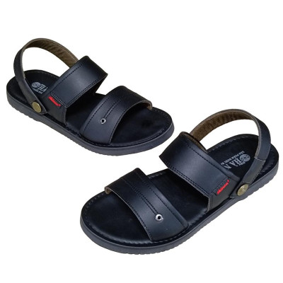 Giày Sandal Nam HA NAM Da Bò Thật Cao Cấp Đế Cao Su Chống Trơn Trượt DNA2242