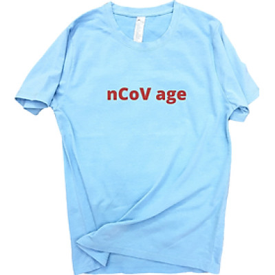 Áo thun nam nữ 80% Cotton Blue11