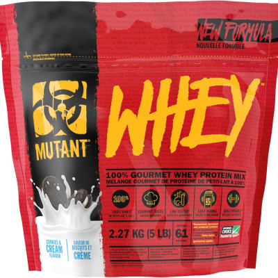 Mutant Whey Protein 5Lbs (2,3kg), Sữa bổ sung Protein, Phục Hồi và Phát Triển Cơ Bắp