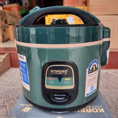 Nồi cơm điện 1,2 lít KORENO KN-612 lòng nồi dày 3 lớp hàng chính hãng bảo hành 12 tháng