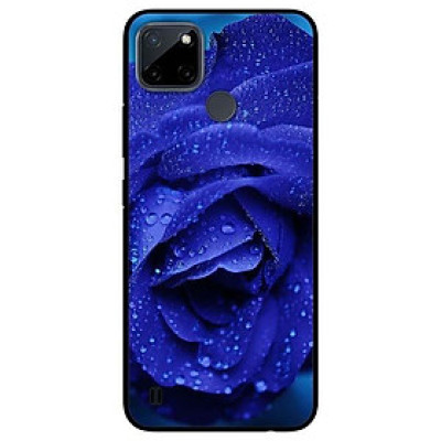 Ốp lưng dành cho Realme C21Y - C25Y mẫu Hoa Hồng Xanh