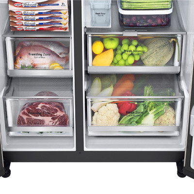 Tủ lạnh LG Inverter 635 lít GR-X257BG - Hàng Chính Hãng (Chỉ giao HCM)