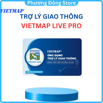 [Nhập mã TIKISMEV5] Vietmap Live Pro 2 năm Trợ lý giao thông Chính hãng SMEV phân phối