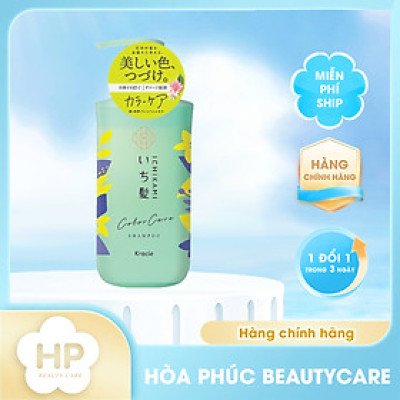 Dầu Gội Giữ Màu Nhuộm Cho Tóc Kracie Ichikami Color Care Shampoo 480ml