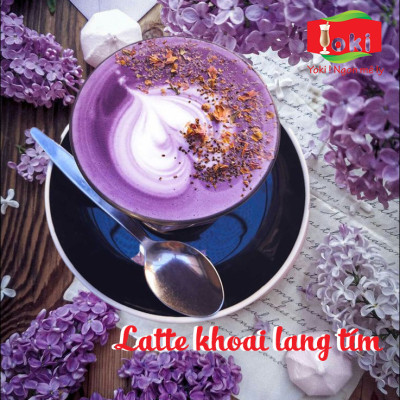 Latte Khoai lang tím Yoki