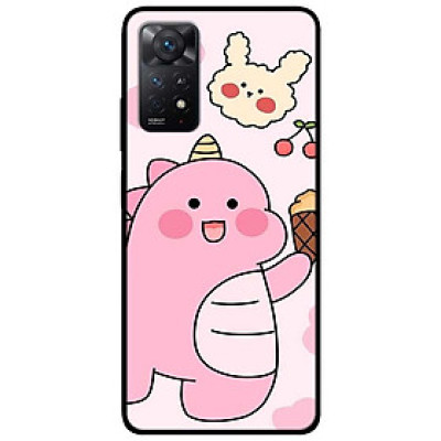 Ốp lưng dành cho Xiaomi Redmi Note 11 Pro 5G - Khủng Long Hồng
