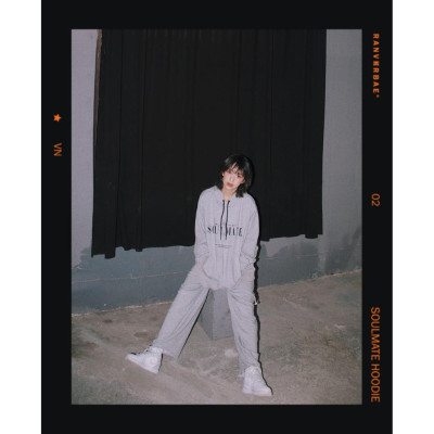 Áo Hoodie RANV RBAE SOULMATE Xám