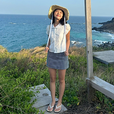 Chân váy nữ form ngắn chất vải kaki dễ phối đồ dành cho nữ Miracle Miều Est.2013