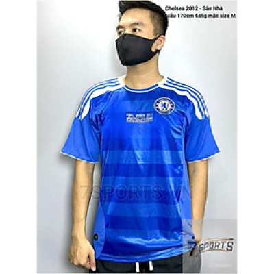 Áo Bóng Đá Retro Chelsea 2012 - Sân Nhà bản cao cấp vải Cotton Polyester