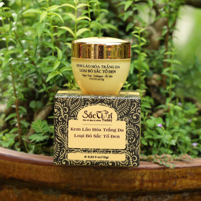 Kem lão hóa trắng da loại bỏ sắc tố đen 15g Sắc Tiên Today (hộp đen)
