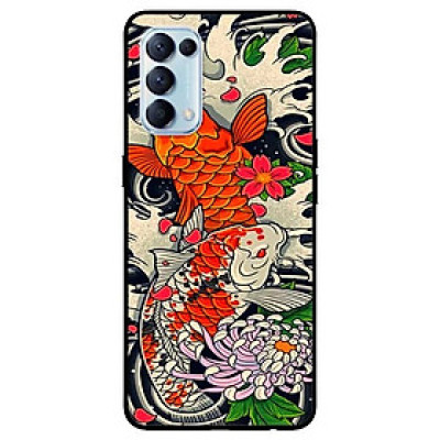 Ốp lưng dành cho Oppo Reno 5 mẫu Chép Đỏ