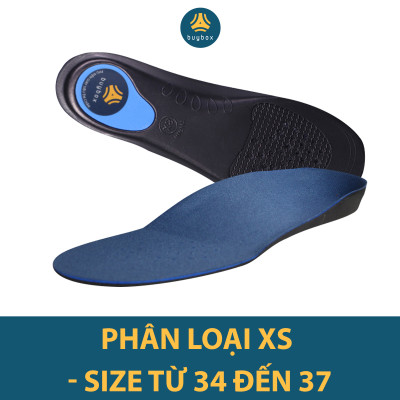 Lót giày nam nữ êm chân bằng EVA cấu trúc vòm nâng đỡ lòng bàn chân, chống thốn và bảo vệ gót chân - buybox - BBPK177