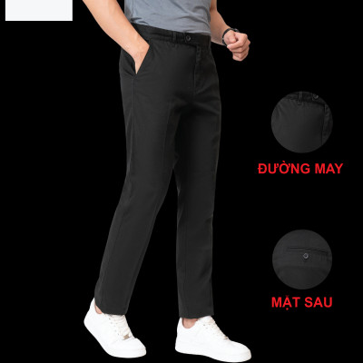 Quần kaki nam màu đen Aligro ALGK039