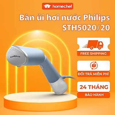 Bàn là, bàn ủi hơi nước cầm tay Philips STH5020/20 1400W | Hàng Chính Hãng