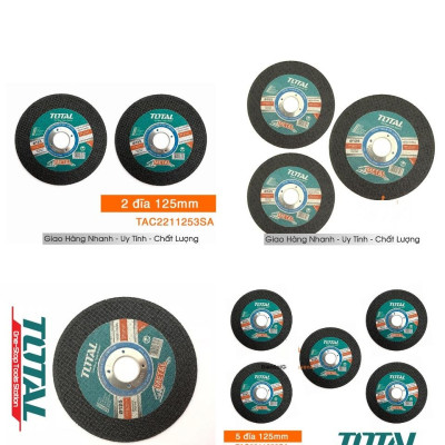 ĐĨA CẮT KIM LOẠI SIZE 125MM, 180MM, 300MM, 355MM, 405MM TOTAL - HÀNG CHÍNH HÃNG