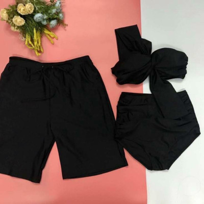 Set Đồ Bơi Nam Nữ Phối Màu