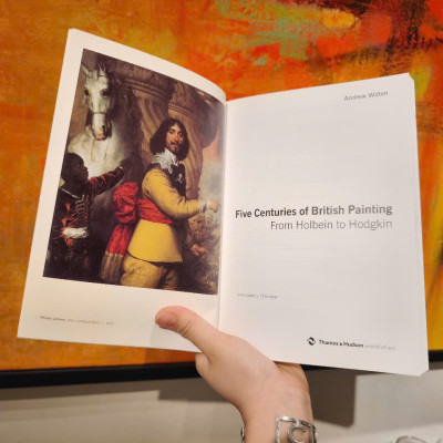 Sách - Five Centuries of British Painting: From Holbein to Hodgkin by Andrew Wilton