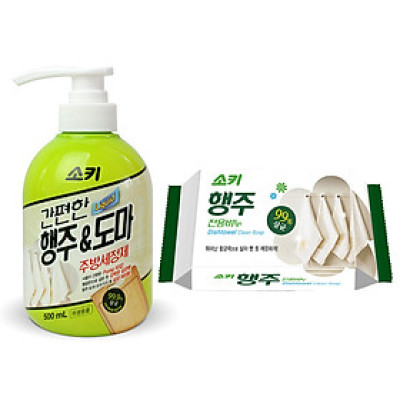 Nước giặt khăn lau dầu mỡ và thớt nhà bếp Mukunghwa Dishtowel Clean Soap Hàn Quốc