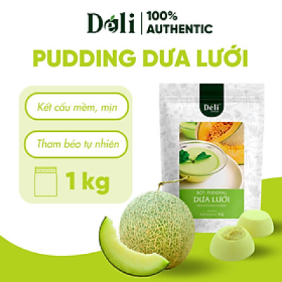 Pudding dưa lưới Déli - Túi 1Kg