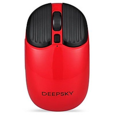 DEEPSKY BG90 Chuột sạc không dây hai chế độ BT5.0 + 2.4G với 6 DPI có thể chơi game trong văn phòng - màu vàng