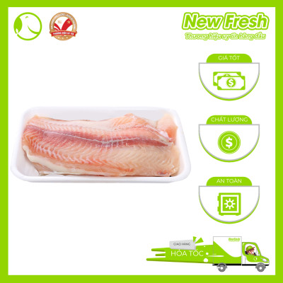 Cá Basa Fillet Không Xương - Khay 1Kg