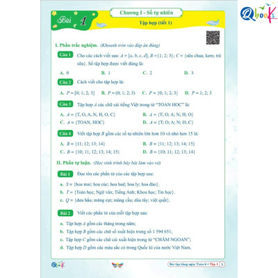 Sách - Bài Tập Hằng Ngày Toán Lớp 6 (Tập 1) - Cánh Diều