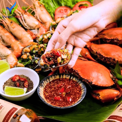 Sốt Chấm Chú Hải Cay Vừa, Siêu Cay - Ăn Chay Được