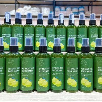 tinh dầu bưởi xịt kích thích mọc tóc loại tốt 