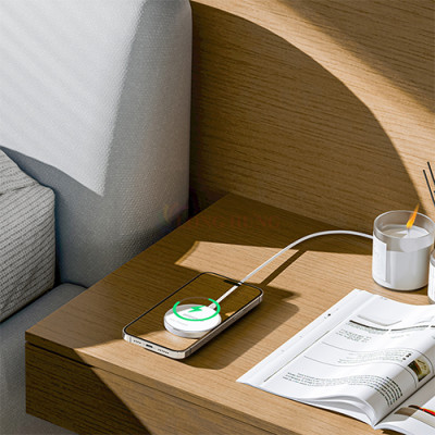 Đế sạc không dây Innostyle Magease 15W Wireless Charger IMWC100SLV - Hàng chính hãng