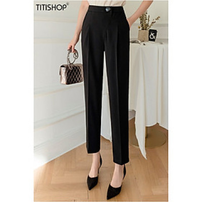 Quần tây nữ baggy Titishop QDN176