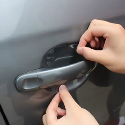 Bộ 4 miếng dán chống xước tay cửa xe ô tô 206239