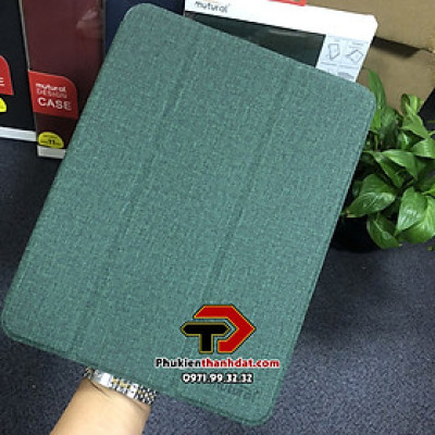 Bao da chống sốc cho iPad Pro M4 2024 11 inch và 13 inch chính hãng Mutural có ngăn để bút - Hàng chính hãng